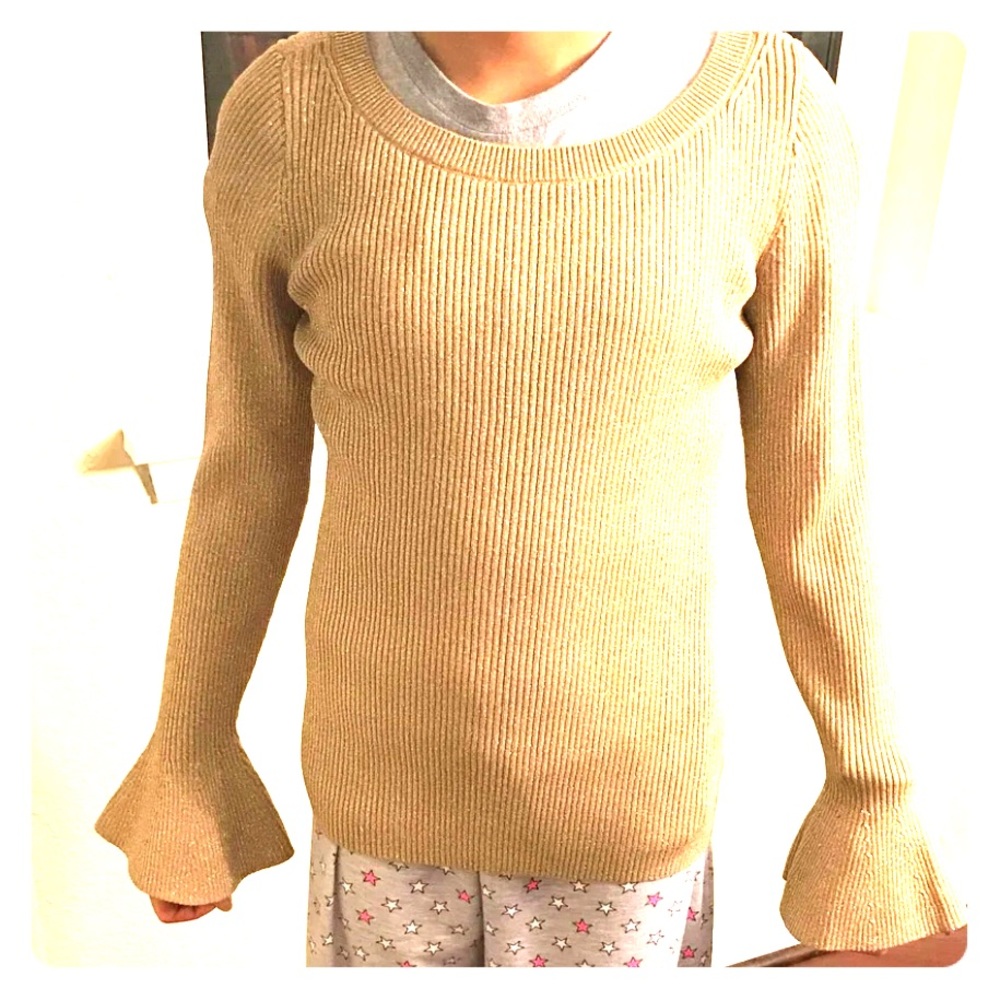 Micheal Kors Gold Sweater